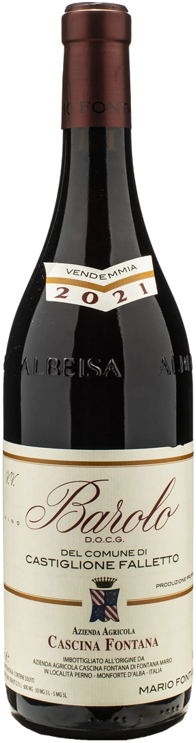 Cascina Fontana Barolo del Comune di Castiglione Falletto 2021 - Bottle Hero