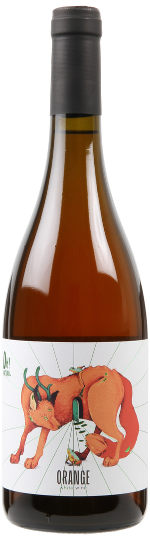 Castell d'Age, Penedès Hands Off Oh! Natural Orange BIO, 2025 - Bottle Hero