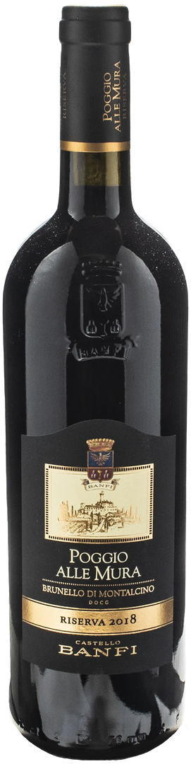 Castello Banfi Brunello di Montalcino Poggio alle Mura Riserva 2018