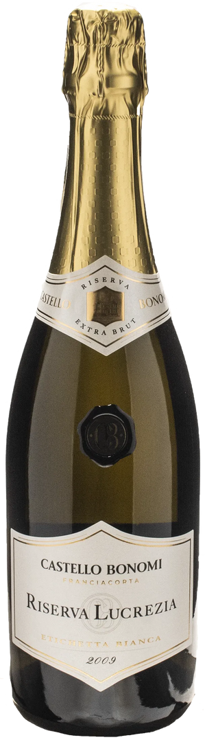 Castello Bonomi Franciacorta Riserva Extra Brut Lucrezia Etichetta Bianca 2009