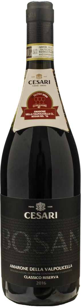 Cesari Amarone della Valpolicella Classico Bosan Riserva 2016