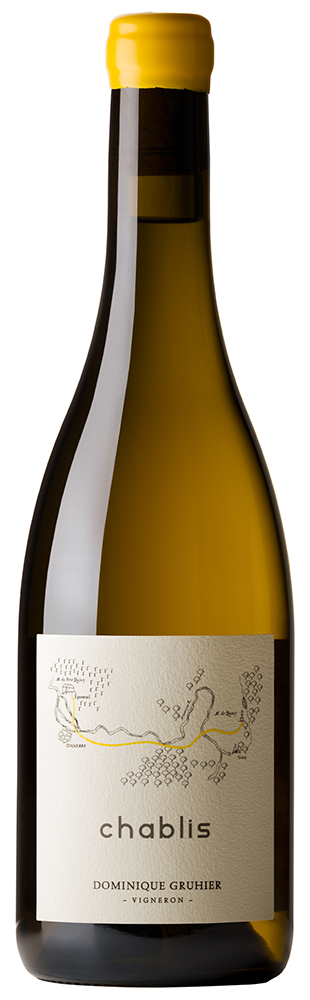 Domaine Dominique Gruhier, Chablis ØKO, 2023 - Bottle Hero