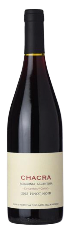 Chacra - 2016 Pinot Noir Cincuenta y Cinco - Bottle Hero