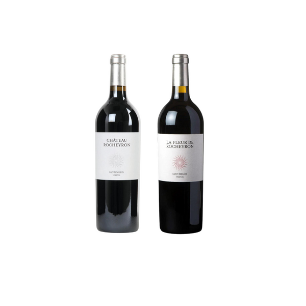 Château Rocheyron Grand Cru 2017 x La Fleur de Rocheyron 2016