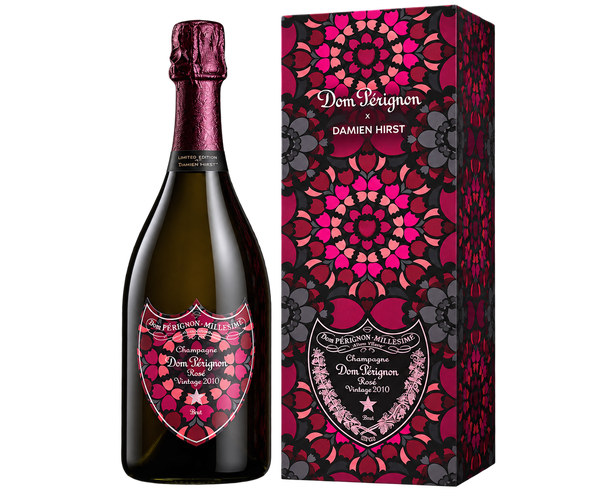 Champagne Dom Pérignon, Champagne Brut Rosé Dom Perignon x Damien Hirst Limited Edition - Bottle Hero