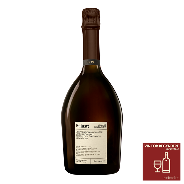 Champagne Ruinart Blanc Singulier 19 Brut Nature - Bottle Hero