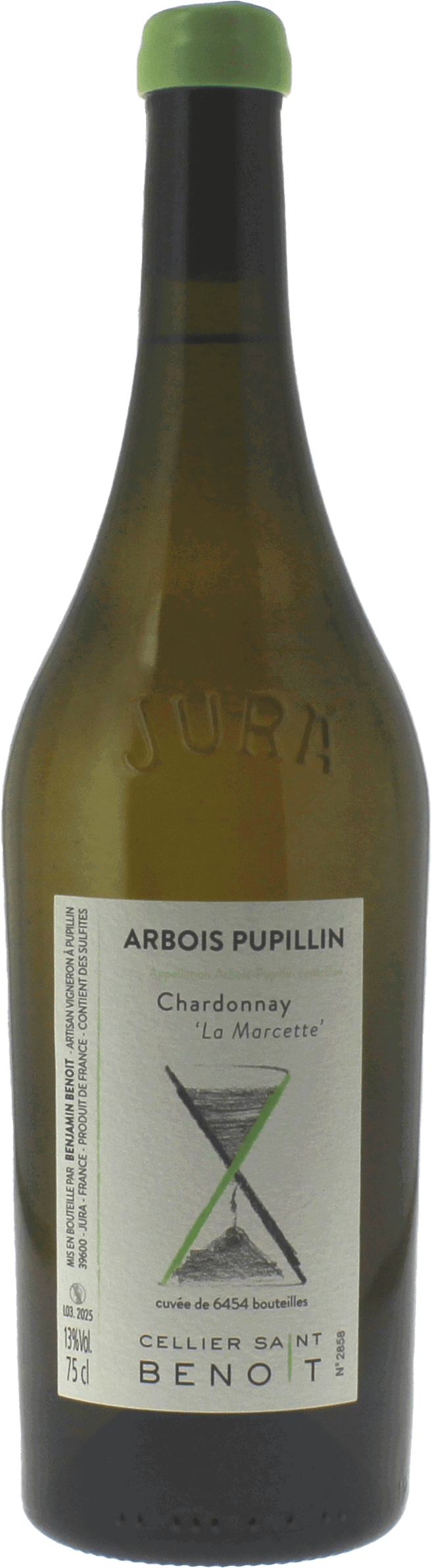 Chardonnay La Marcette Cellier Saint Benoit Jura, 2023