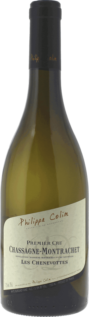 Chassagne Montrachet 1er Cru Les Chenevottes Domaine Colin Philippe, 2023 - Bottle Hero