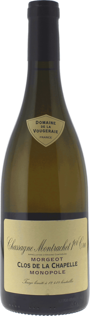 Chassagne Montrachet 1er Cru Morgeot Clos De La Chapelle Domaine Vougeraie, 2023 - Bottle Hero