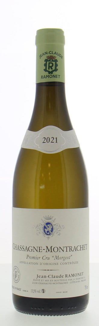 2018 Jean-Claude Ramonet Chassagne-Montrachet 1er Cru Morgeot Blanc - Bottle Hero