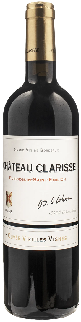 Chateau Clarisse Puisseguin Saint Emilion Vieilles Vignes 2018
