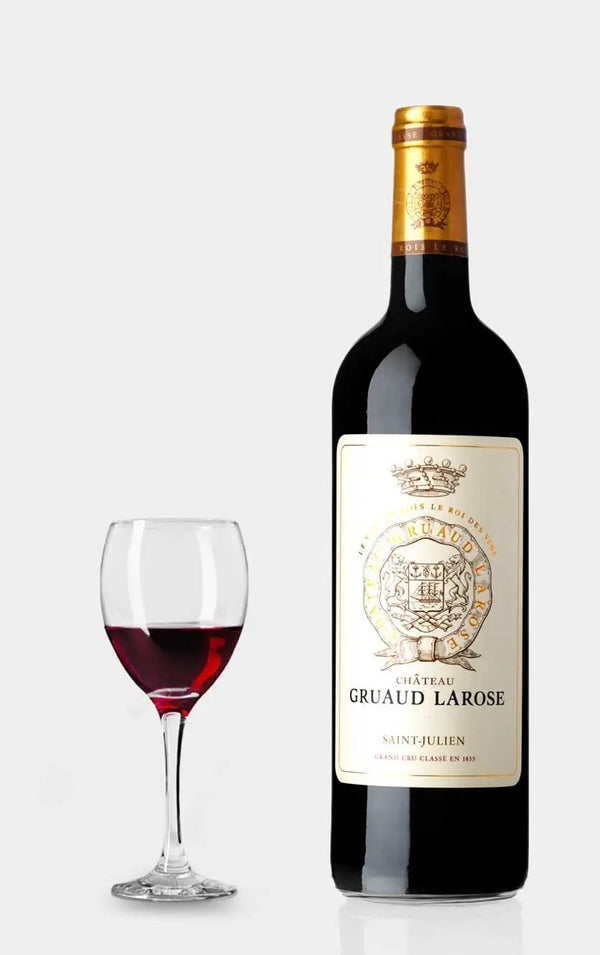 Chateau Grand-Puy-Lacoste, Château Gruaud-Larose 2. Cru Classè Saint-Julien 2017 - Bottle Hero