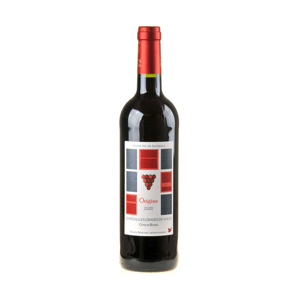 Château les Graves de Viaud Côtes de Bourg Cuvée Origine Bio 2020 - Bottle Hero