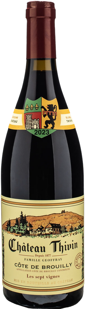 Chateau Thivin Cote de Brouilly Les Sept Vignes 2023