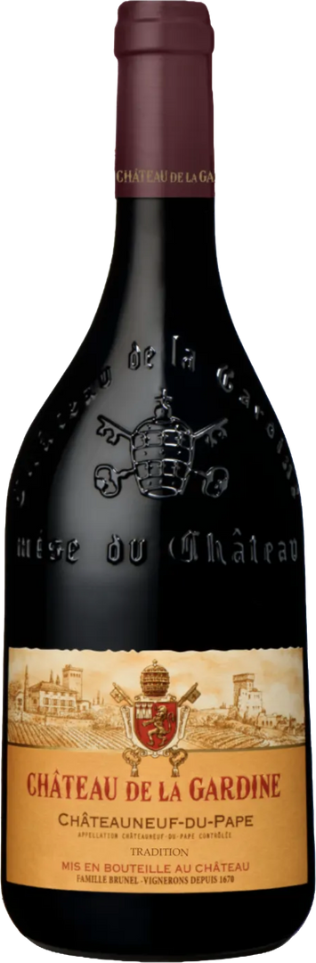 Châteauneuf-Du-Pape Cuvée Des Générations Gaston Philippe Château De La Gardine Châteauneuf-Du-Pape, 2005 - Bottle Hero
