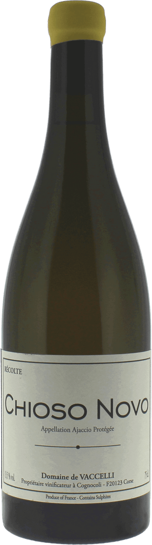 Chioso Novo Blanc Domaine Vaccelli Ajaccio, 2023 - Bottle Hero