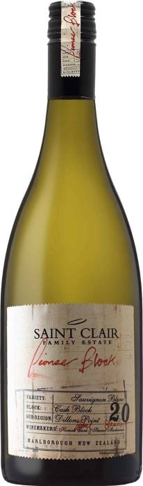 2025 Saint Clair Pioneer Block 20 Sauvignon Blanc Marlborough - Bottle Hero