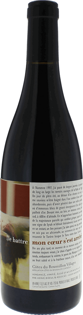 Clos Des Fées De Battre Mon Coeur S'est Arrêté Hervé Bizeul Côtes Du Roussillon Aoc, 2023 - Bottle Hero