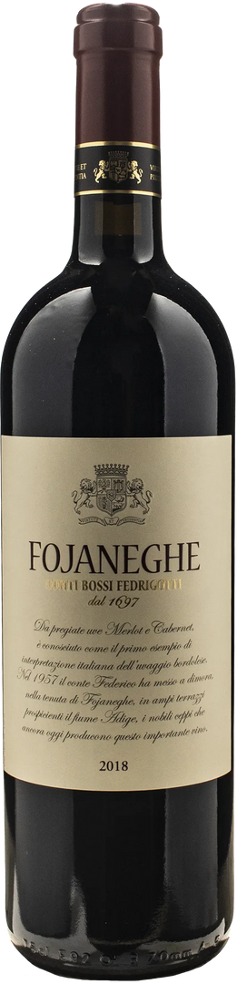 Conti Bossi Fedrigotti Fojaneghe 2018 - Bottle Hero