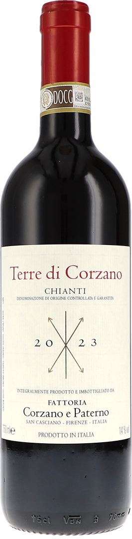 Corzano e Paterno - 2023 Chianti "Terre di Corzano" - Bottle Hero