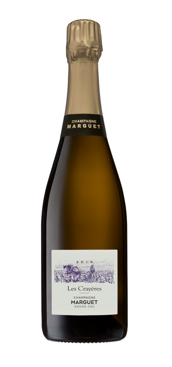 Champagne Marguet, Champagne Les Crayères Pinot Noir Brut Nature BIO, 2019 - Bottle Hero