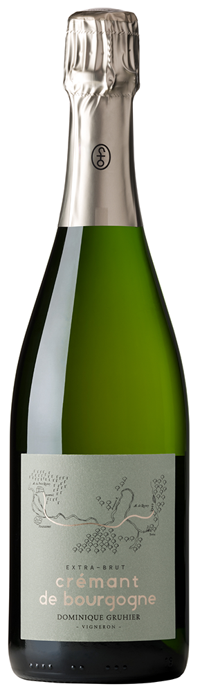 Domaine Dominique Gruhier, Crémant de Bourgogne Extra Brut - ØKO, 2023 - Bottle Hero