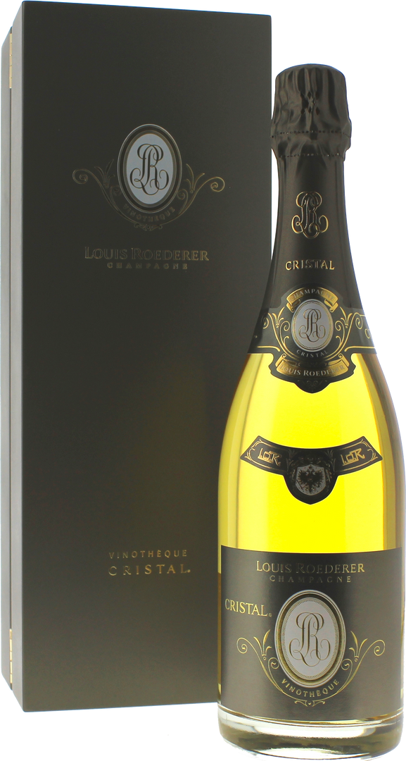Cristal Roederer Vinothèque En Coffret Roederer, 2004 - Bottle Hero