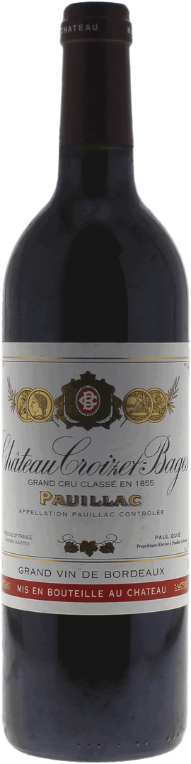 Croizet Bages 5 ème Grand Cru Classé Pauillac - Magnum 1,5L, 2018 - Bottle Hero
