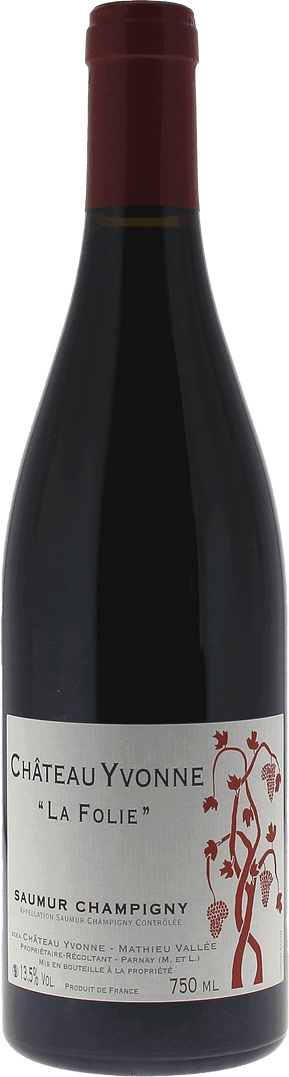 Cuvée La Folie Château Yvonne Saumur Champigny, 2023