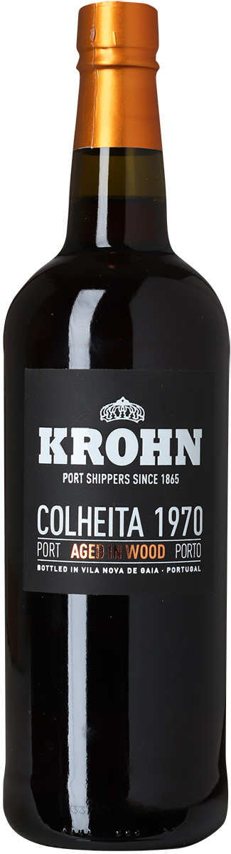 1970 Krohn Colheita Port, Wiese & Krohn - Bottle Hero