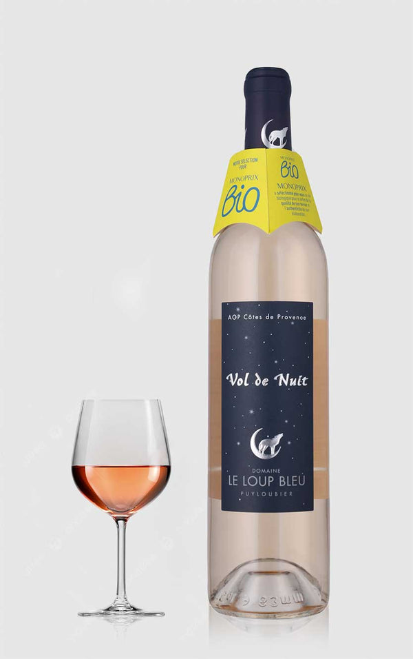 Domaine Le Loup Bleu Vol De Nuit Rose Côtes de Provence 2024 - Bottle Hero