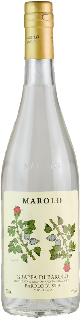 Distilleria Marolo Grappa di Barolo Bussia 0.7L - Bottle Hero