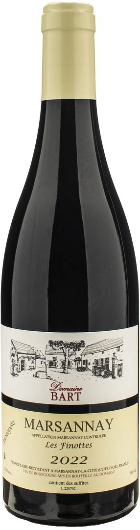 Domaine Bart Marsannay Rouge Les Finottes 2022