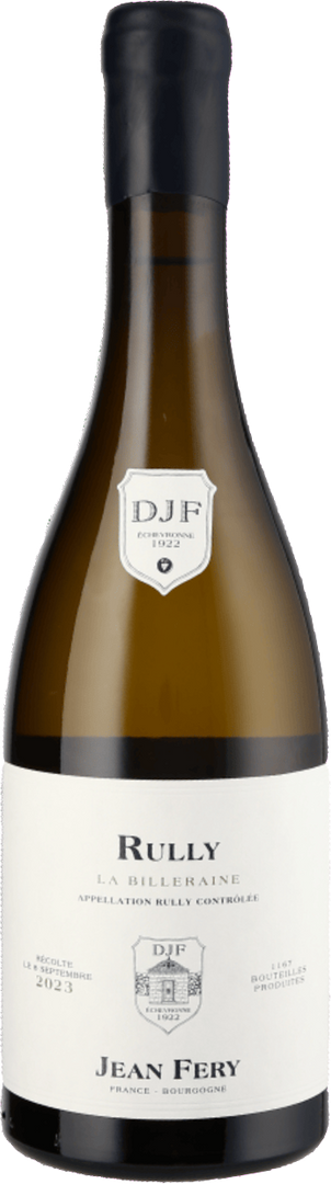 Domaine Fery, Jean Fery & Fils Rully Blanc "La Billeraine", 2023 - Bottle Hero
