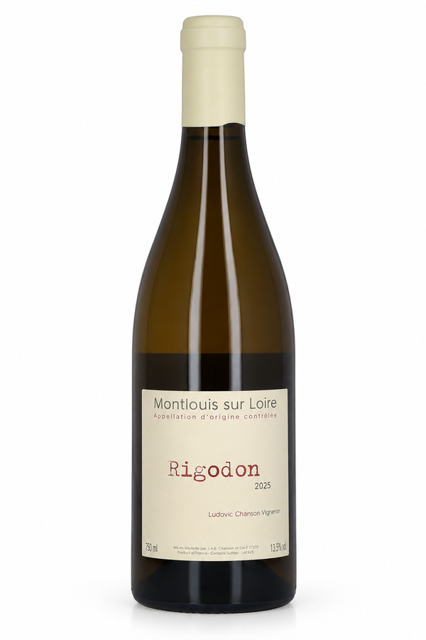 Domaine Ludovic Chanson, 2025 Chenin Blanc Montlouis Cuvée "Rigodon" sec - Bottle Hero