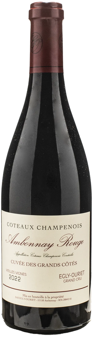 Egly Ouriet Coteaux Champenois Ambonnay Rouge Cuvee des Grands Cotes 2022