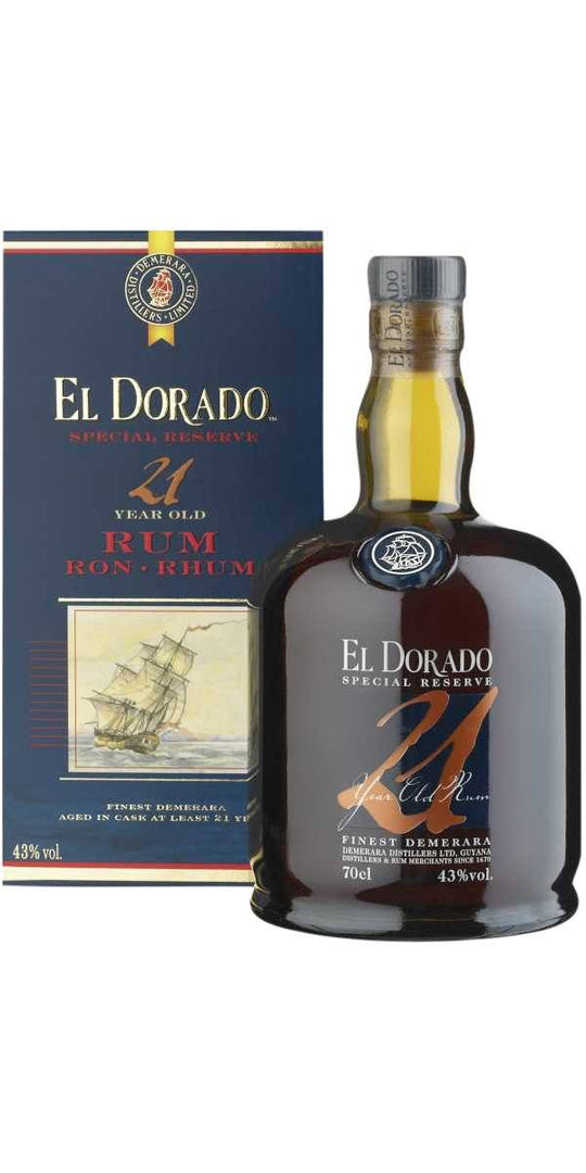 El Dorado 21 år Rom - Bottle Hero