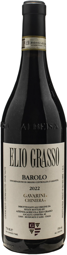 Elio Grasso Barolo Gavarini Chiniera 2022