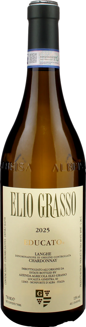Elio Grasso Langhe Chardonnay Educato 2025 - Bottle Hero