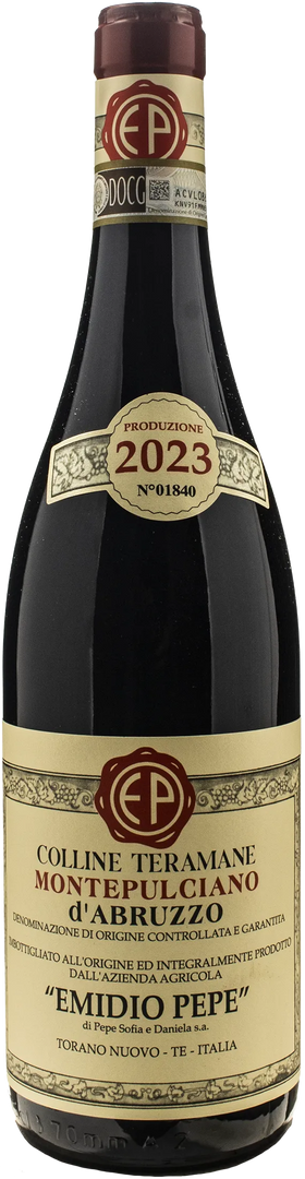 Emidio Pepe Montepulciano d'Abruzzo 2023 - Bottle Hero