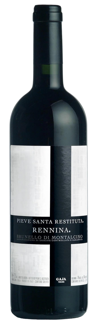 2016 Gaja Pieve Santa Restituta Brunello di Montalcino Rennina - Bottle Hero