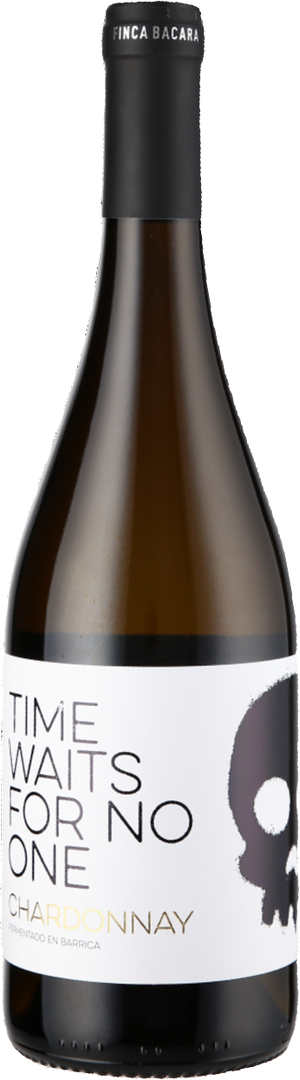Finca Bacara, Time Waits For No One Chardonnay Skull, 2023 - Bottle Hero