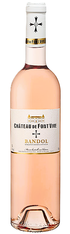 Château de Font Vive, Bandol Rosé, 2025 - Bottle Hero
