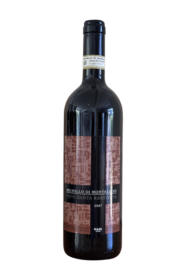 Gaja Pieve Santa Restituta Brunello di Montalcino 2007 - Bottle Hero