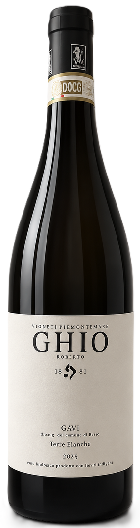 Ghio Roberto - Vigneti Piemontemare, Cortese Gavi Terre Bianche ØKO - Bottle Hero