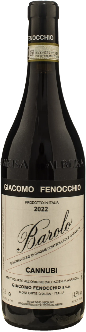 Giacomo Fenocchio Barolo Cannubi 2022