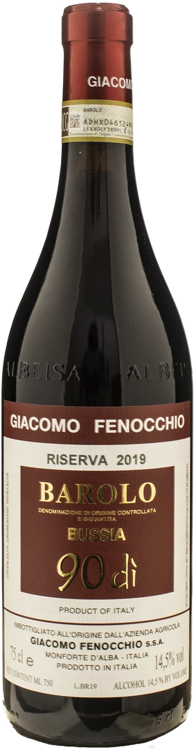 Giacomo Fenocchio Barolo Riserva Bussia 90 di 2019