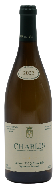 Gilbert Picq - 2023 Chablis - Bottle Hero