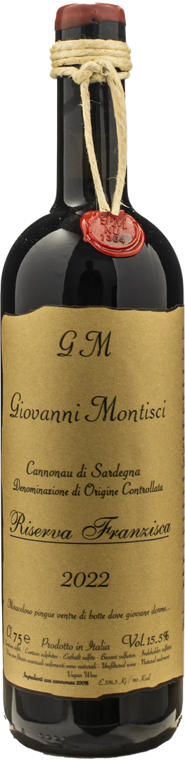 Giovanni Montisci Cannonau Riserva Franzisca 2022