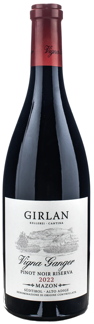 Girlan Vigna Ganger Pinot Noir Mazon Riserva 2022 - Bottle Hero